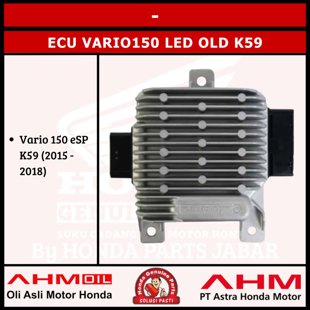ECU Vario150 Led Old 2015 - 2018 K59 30400K59A01 30400K59A11