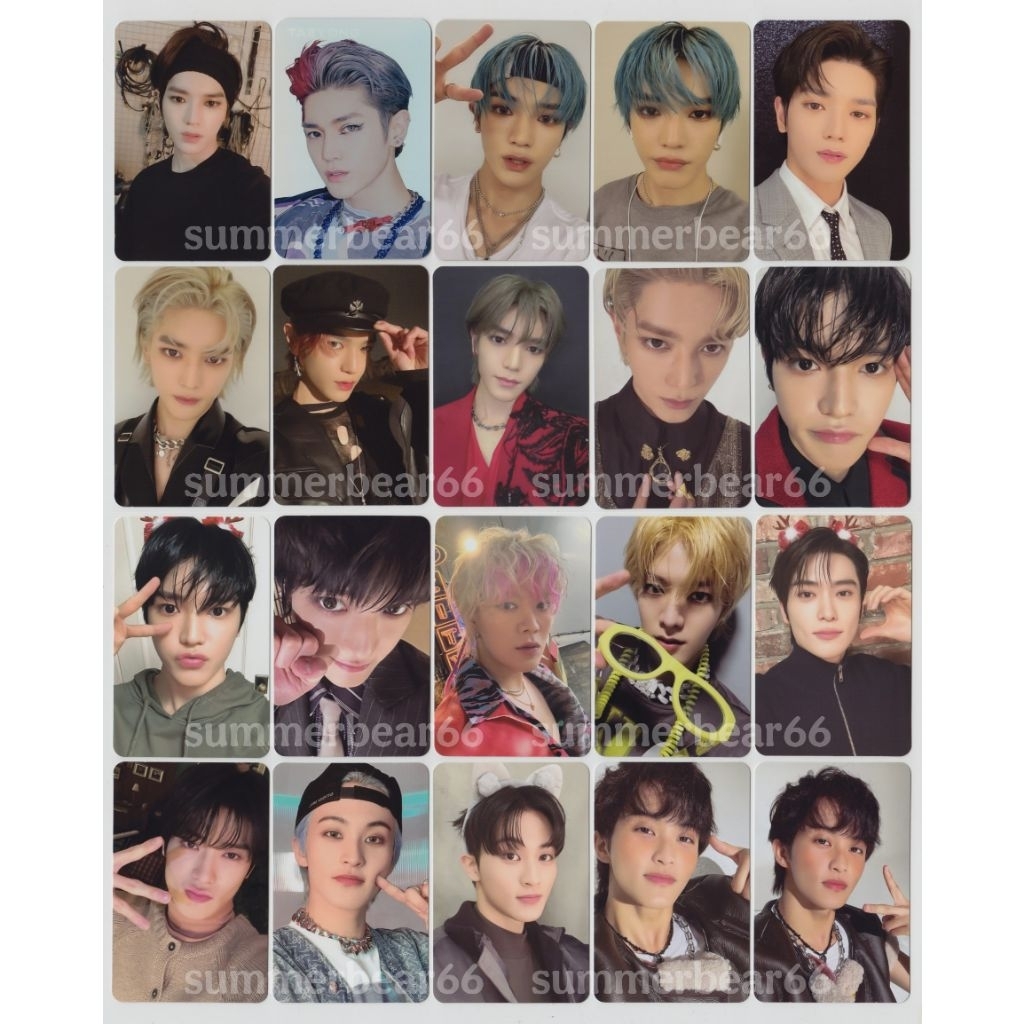 NCT 127 Taeyong Jaehyun Mark Photocard (Superhuman Resonance Be There For Me SMCU Palace)