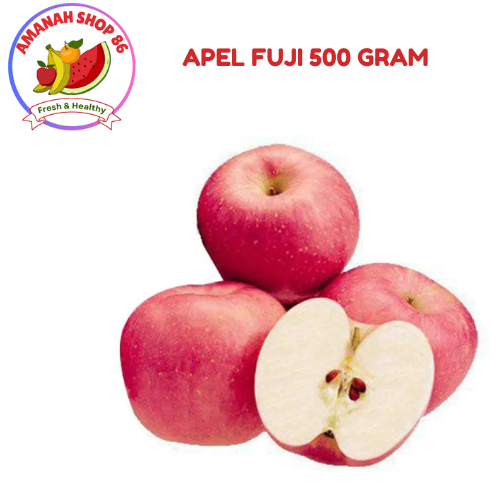 

PROMO Apel Fuji 500gr (isi 2pcs/3pcs)