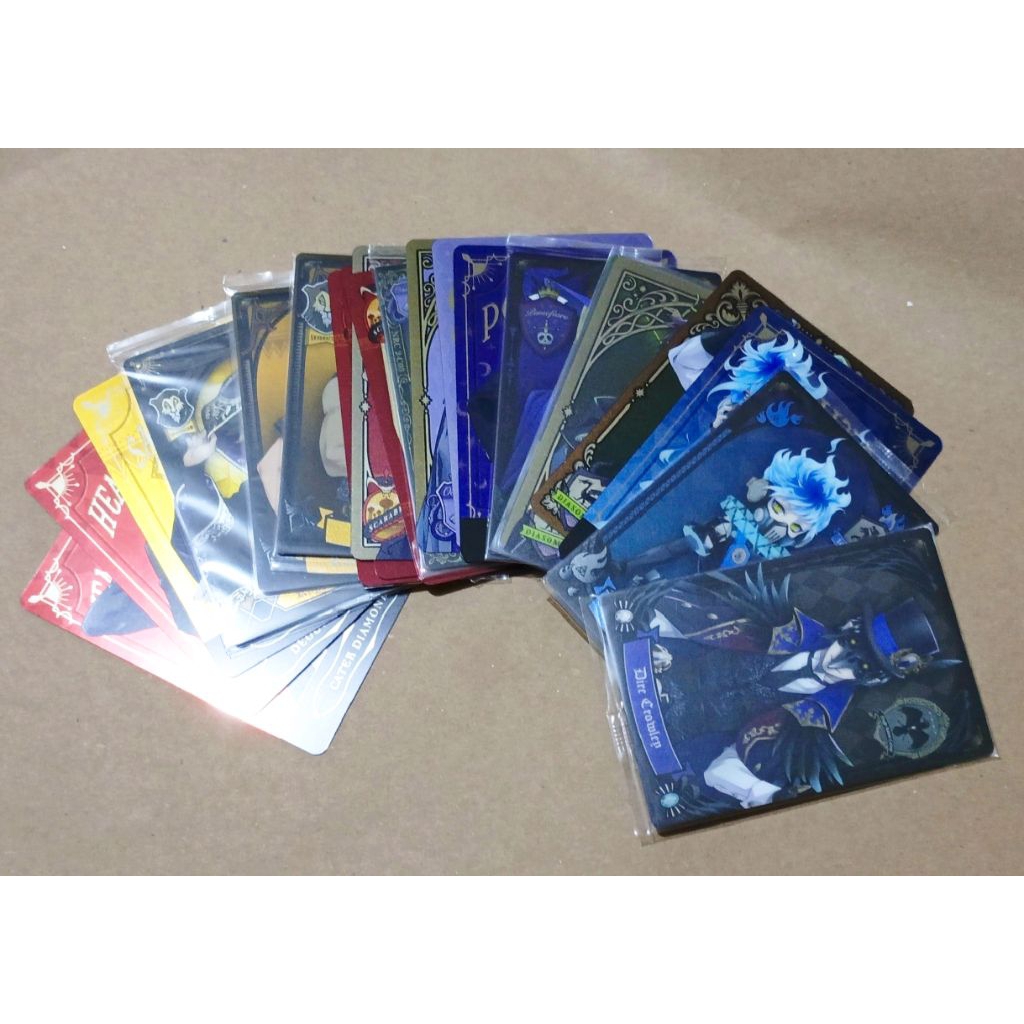 [Official] Twisted Wonderland wafer card, metal card 100% goodcon