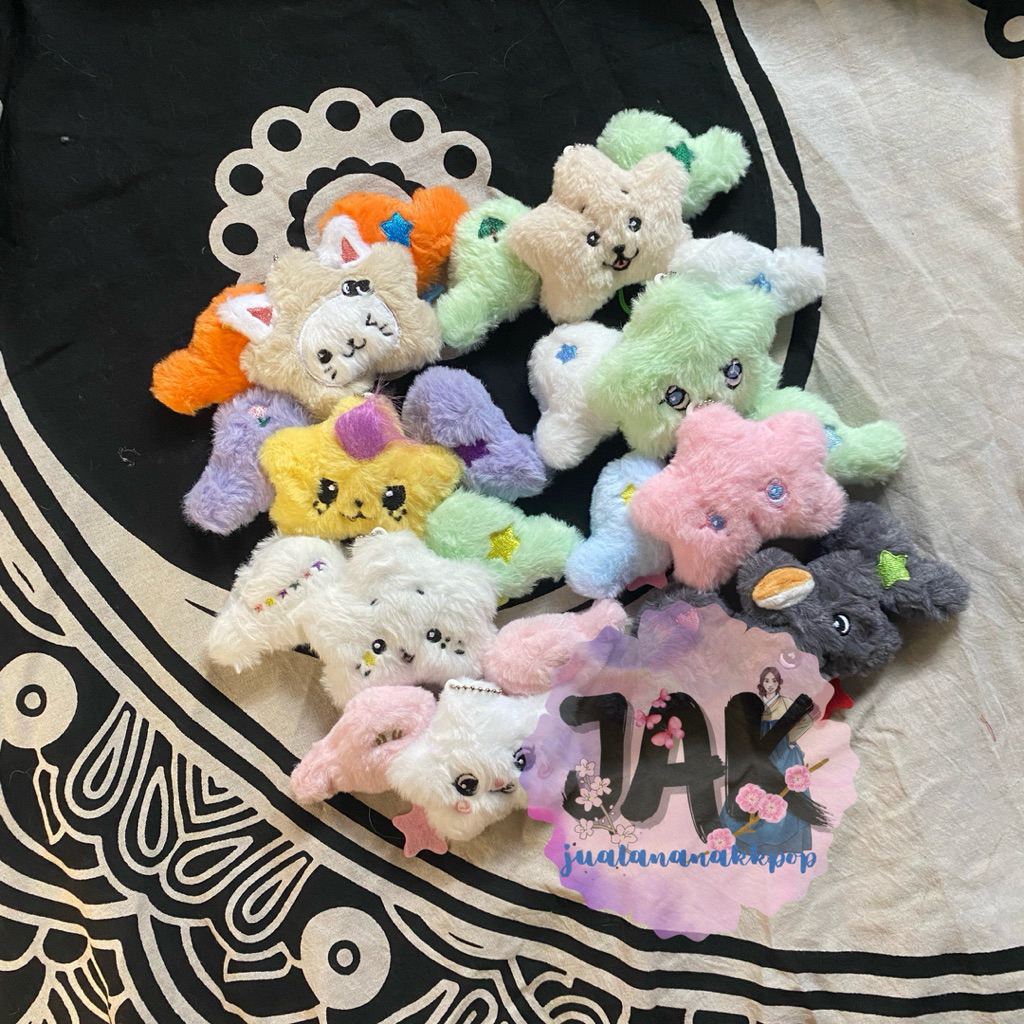 PO - NCT Wish Wichu Popchu Gantungan Doll Star Bintang