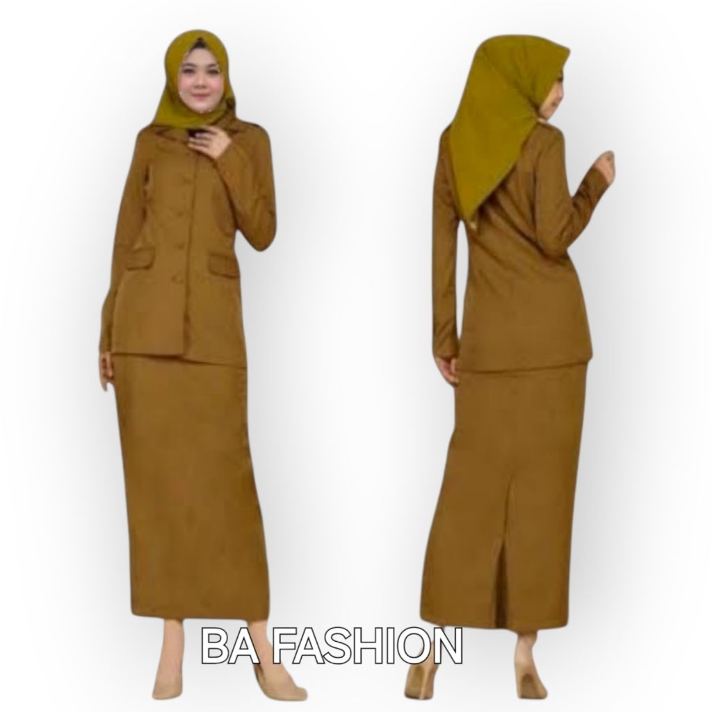 Seragam Dinas Pns/Stelan pemda/khaki/Stelan putih pdh wanita