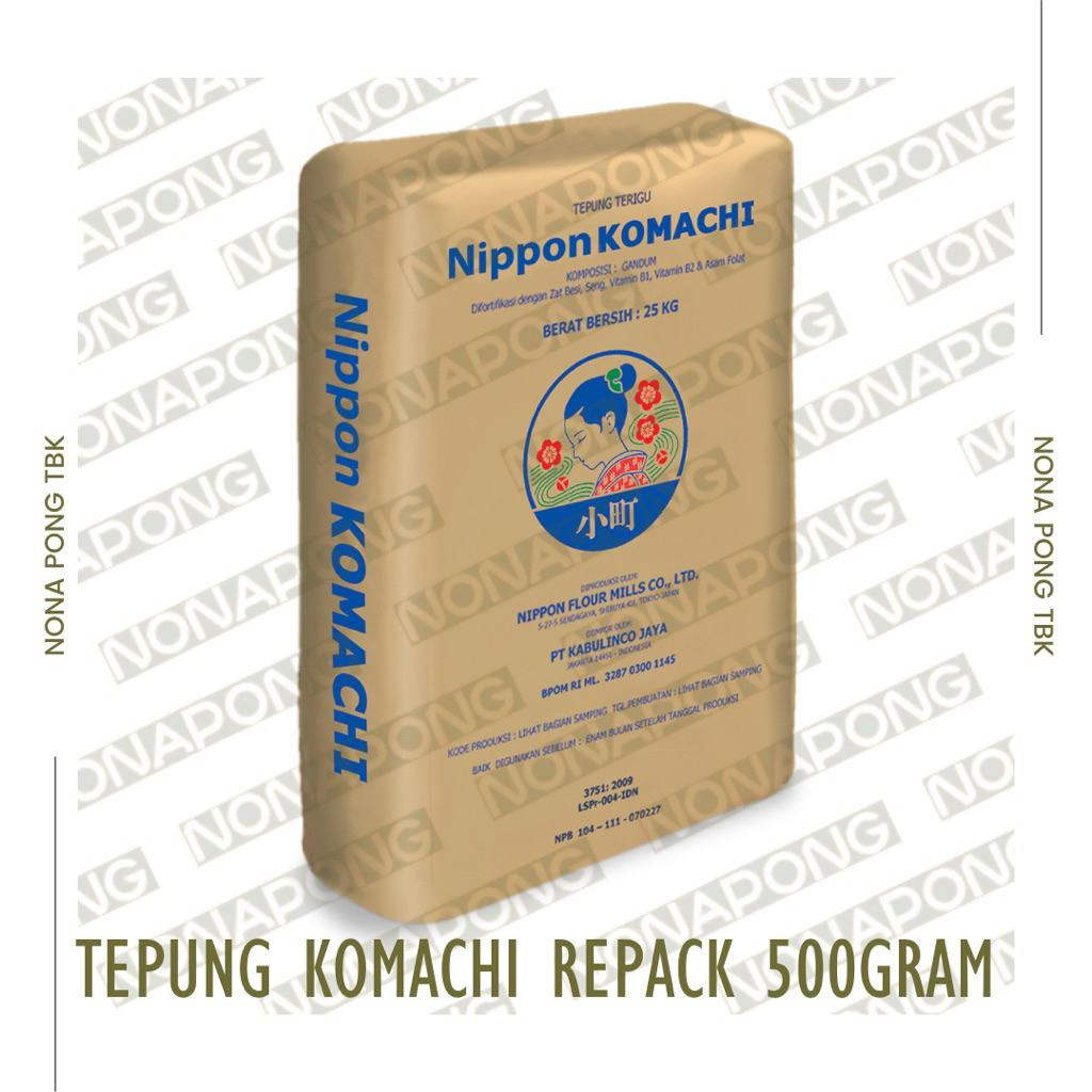 tepung | tepung donat | tepung roti | tepung protein tinggi | tepung komachi | tepung nippon komachi
