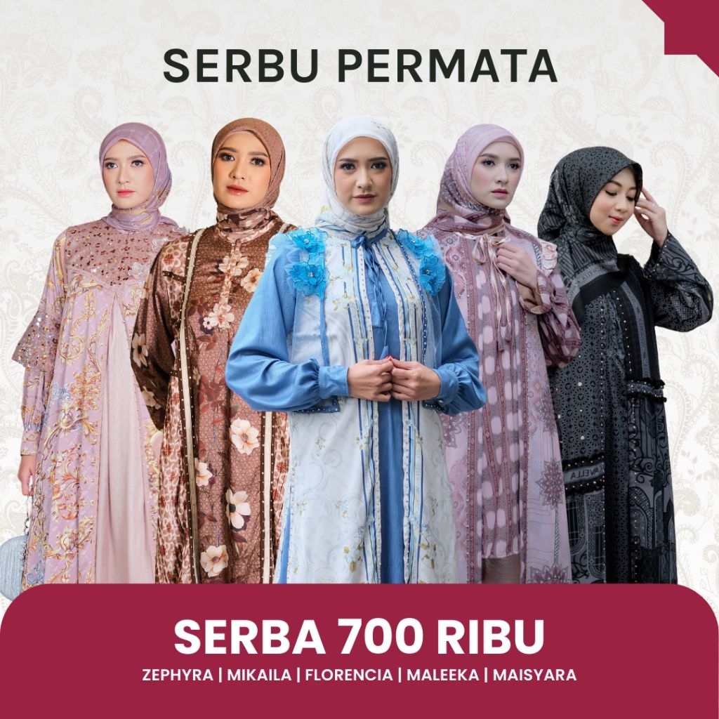 Alcavella Gamis dress koko