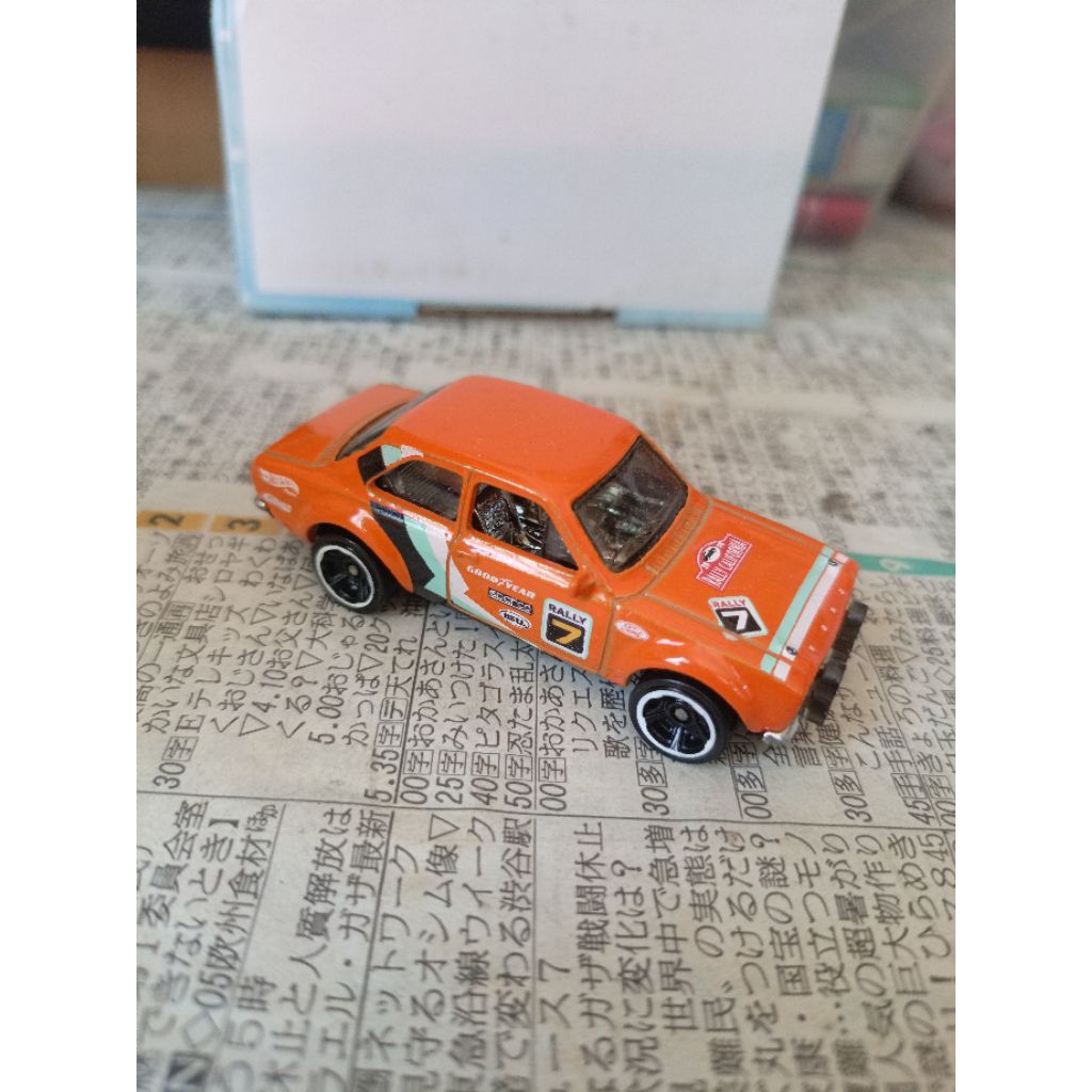 Hotwheels 70 Ford Escort Rs 1600 Loose
