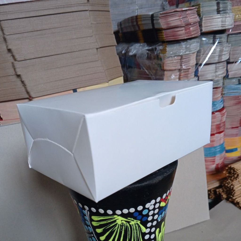 

Box Snack / dus Snack ukuran 15x10x6cm isi 100pcs | paper dus snack