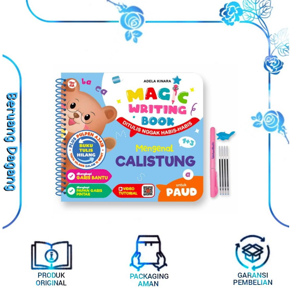 Buku MAGIC WRITING BOOK CALISTUNG