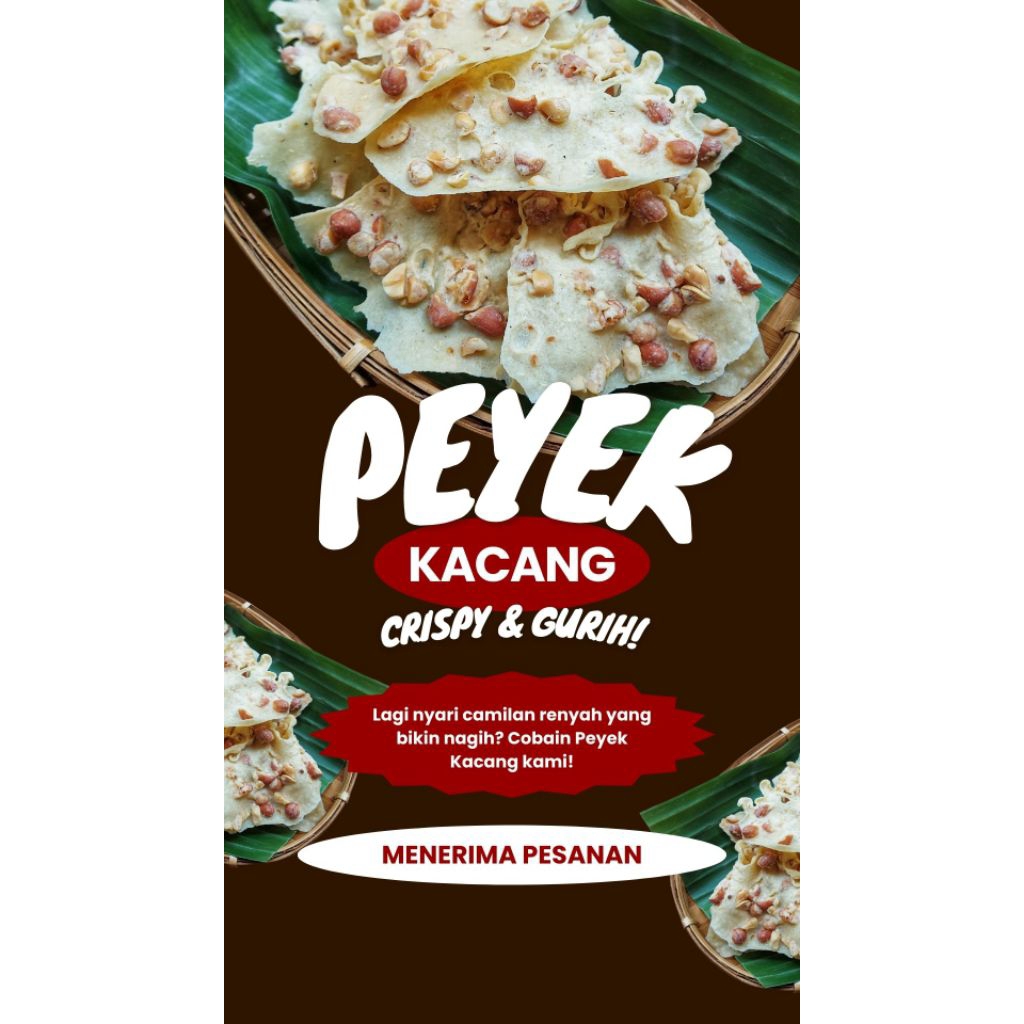 

Aneka Peyek Renyah Maknyus, peyek kacang, peyek kedelai, peyek rebon, peyek udang asli, peyek bayam