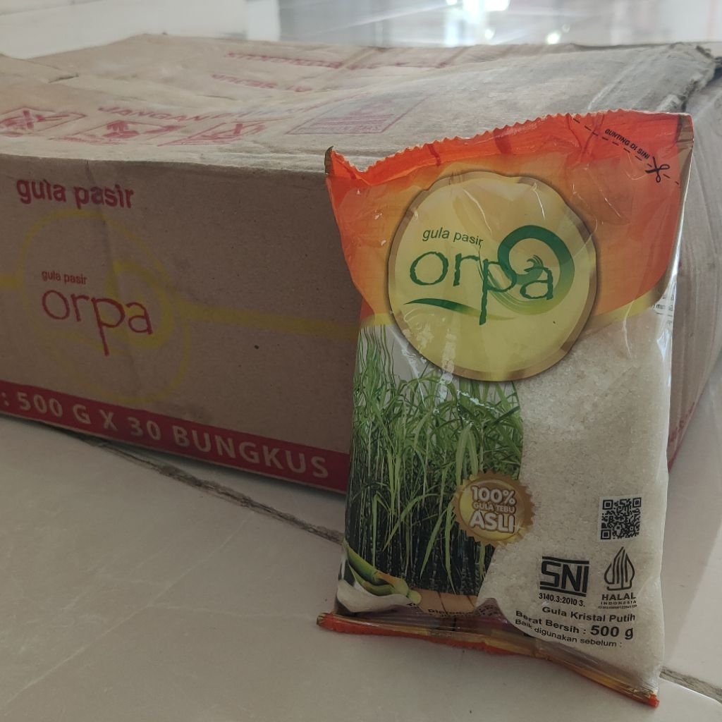 

Orpa Gula Pasir DUS 30x500gram