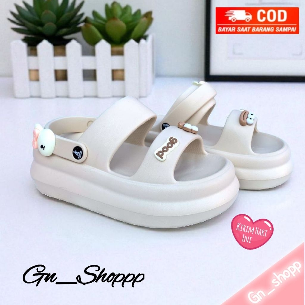 BALANCE PREMIUM Sandal Wanita Eva Rubber Tali Belakang 807