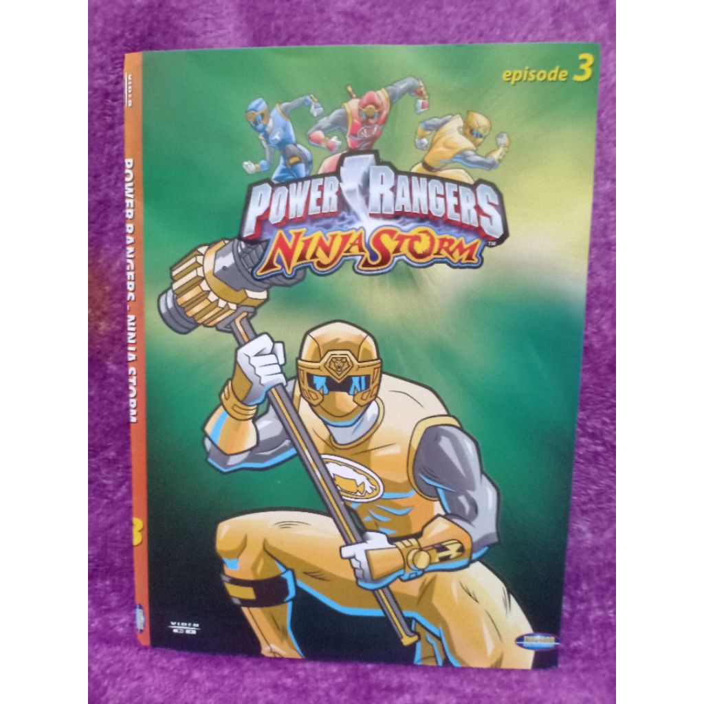 VCD ANAK POWER RANGERS NINJA STORM EPISODE 3