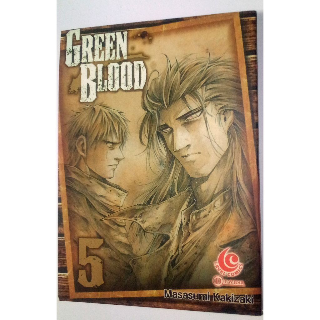 komik Green Blood vol 5 bekas kolpri