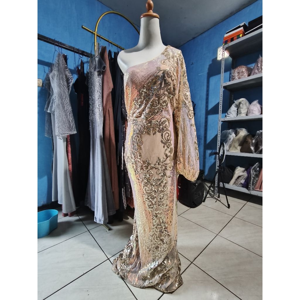 LONG DRESS PRELOVED SEQUIN