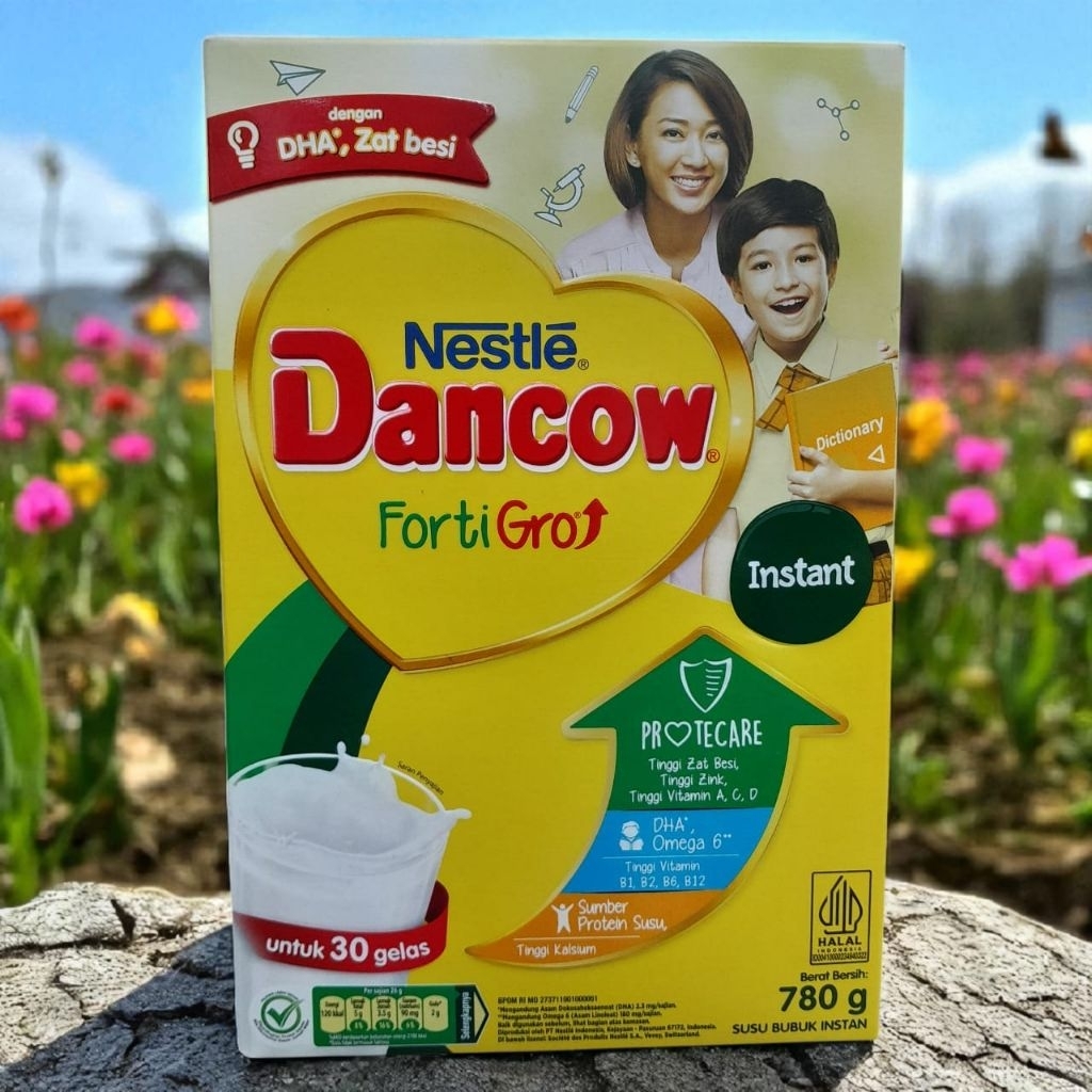 

Dancow fortigrow full cream coklat & instan 780g-promo terus