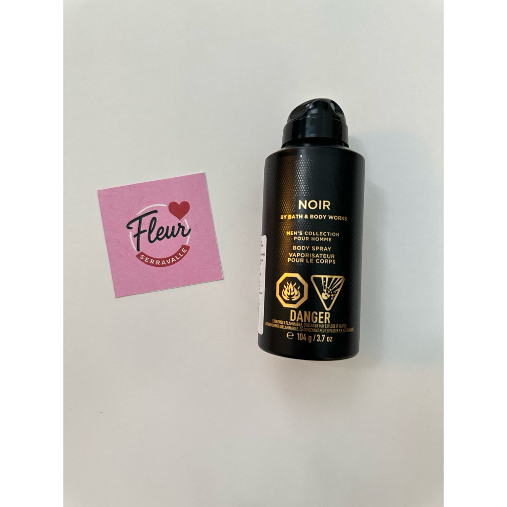 Parfum Cowo Bath and Body Works Noir Body Spray