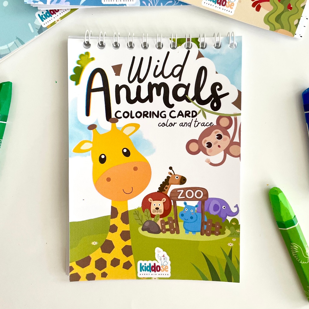 UNDANGAN ULANG TAHUN ANAK TEMA ANIMAL 2 BIRTHDAY CARD UNDANGAN ULTAH KARTU UNDANGAN ULANGTAHUN KERTA