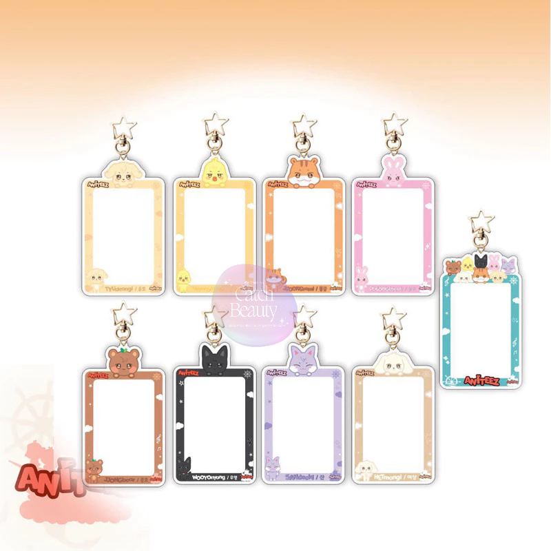 READY - CB Aniteez Cahol Poca Holder Ateez Photocard Holder Akrilik Cahol