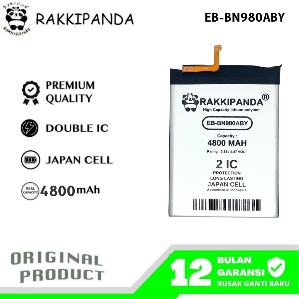RakkiPanda - EB-BN980ABY Samsung Note 20 Batre Batrai Baterai