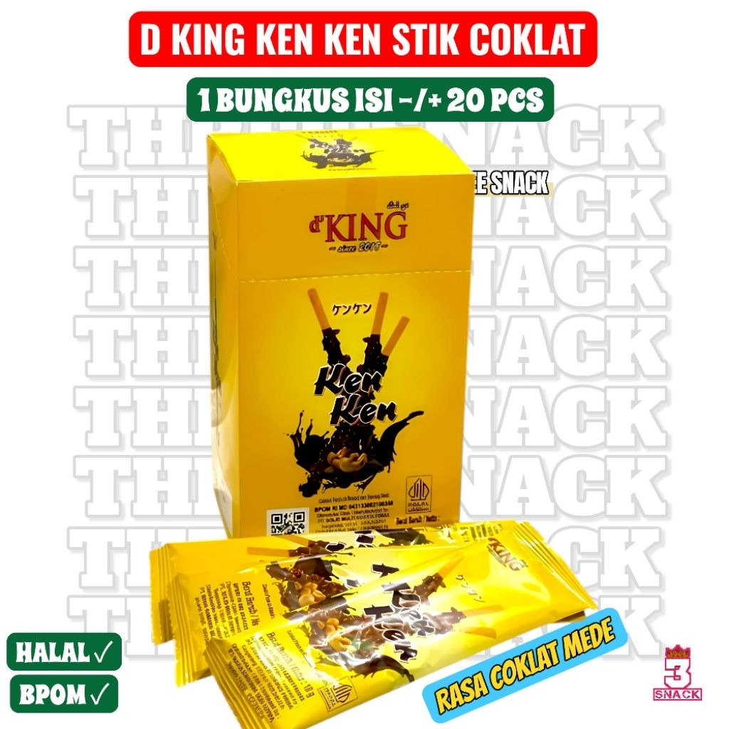 

BISKUIT STIK COKLAT D KING KEN KEN