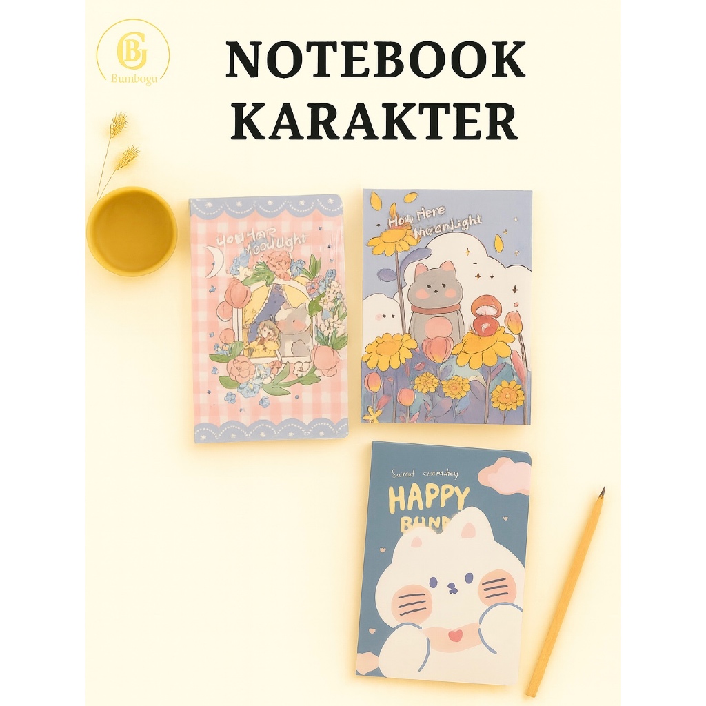 

Notebook Lucu Notebook Tulis Anak Buku Bergaris Berisi 4 Piece/Pack