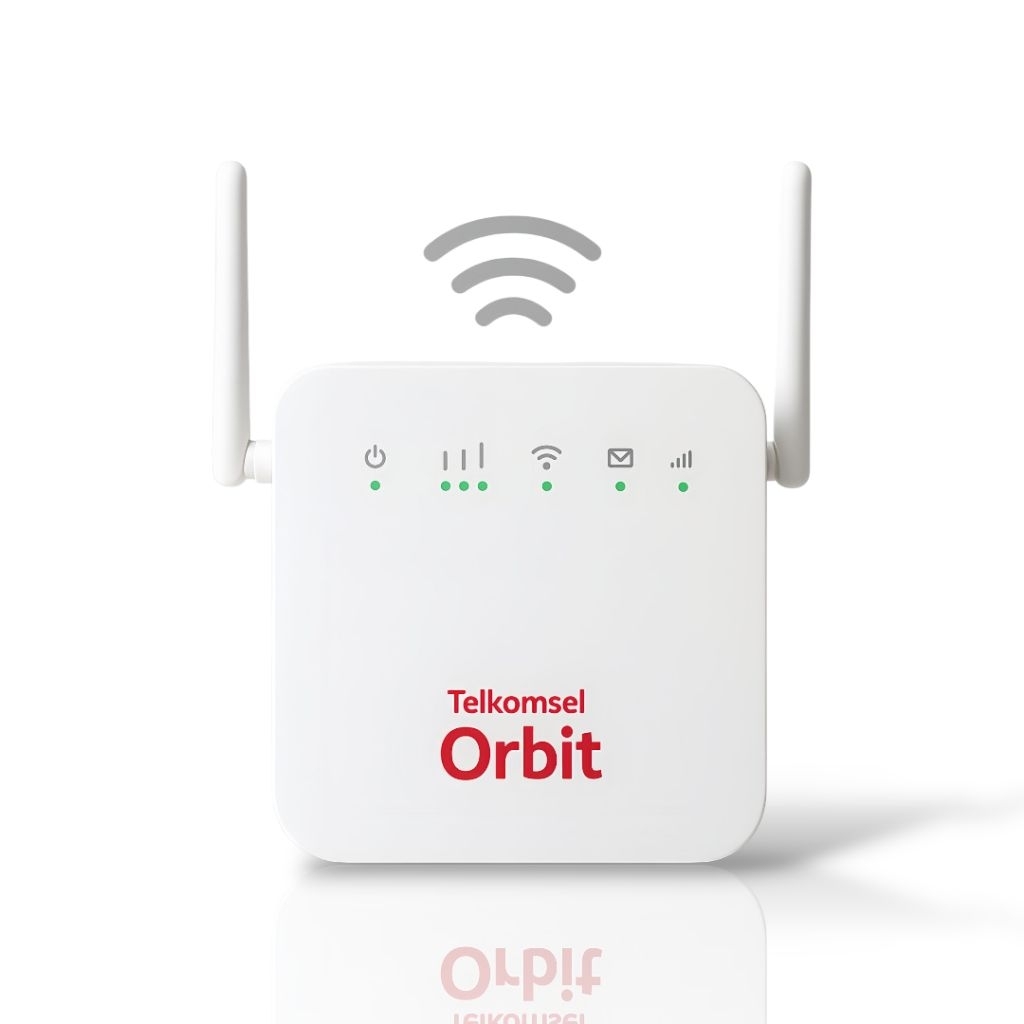 WIFI PRAKTIS TANPA RIBET TANPA KABEL TELKOMSEL ORBIT 15 MBPS INDIHOME  FREE 150 GB