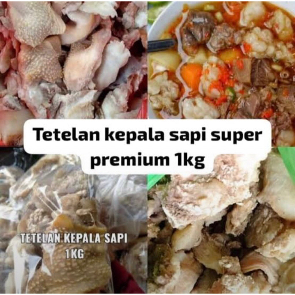 

NEW !!! Tetelan Kepala Sapi premium