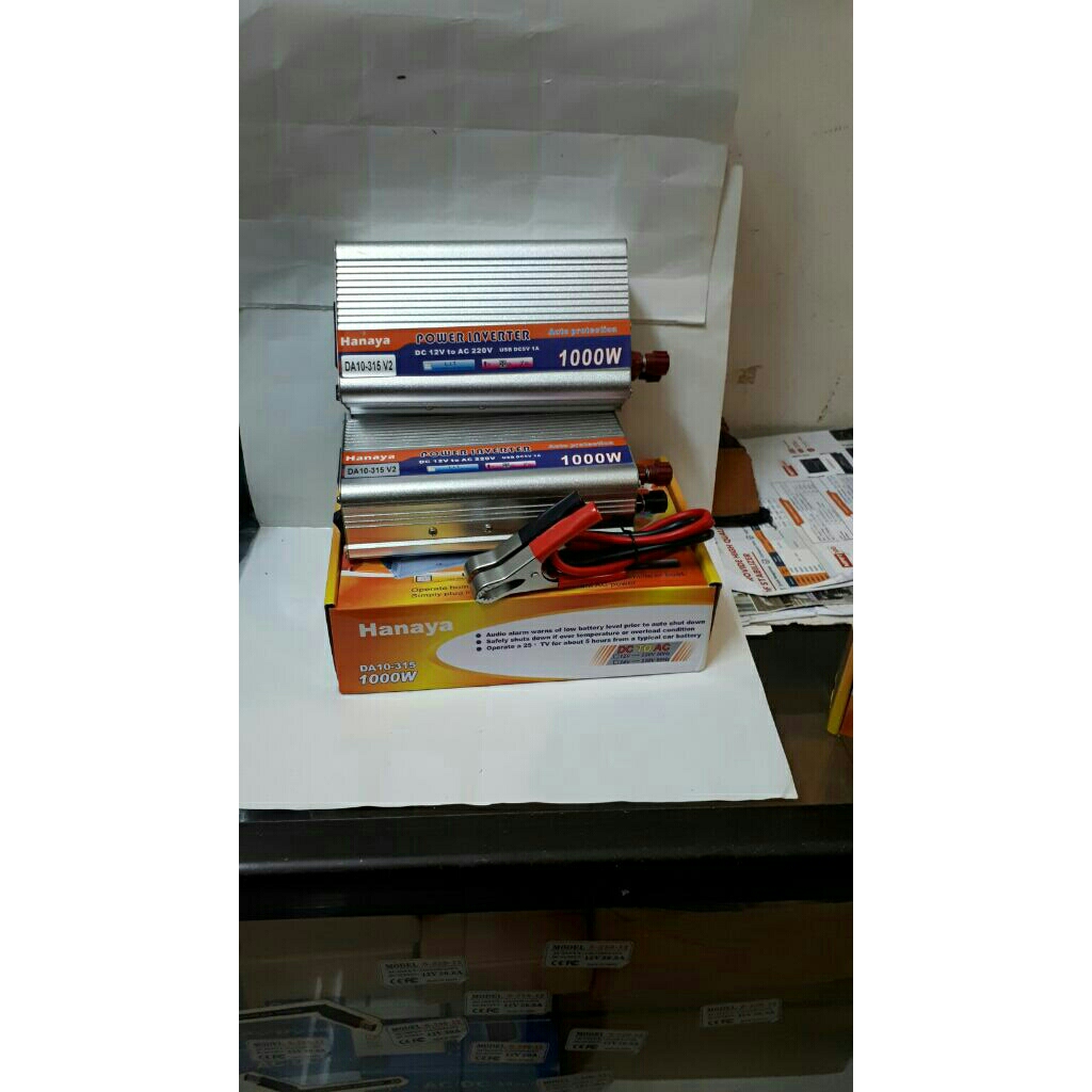 POWER INVERTER  1000WATT 12V INVERTER DC 12V TO AC 220V