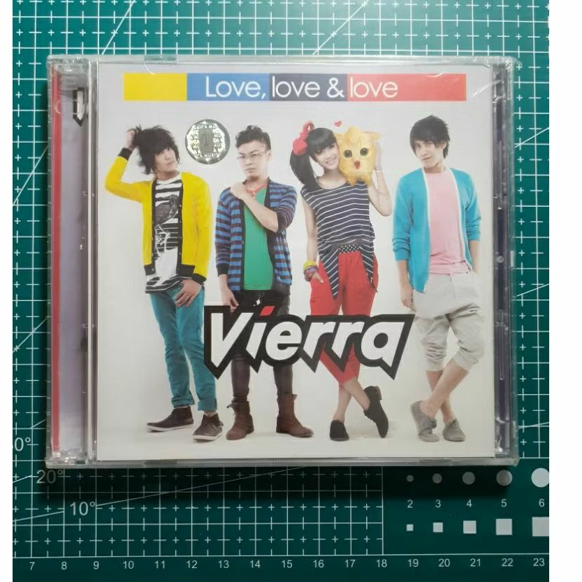 CD Vierra - Love, Love, & Love Sealed