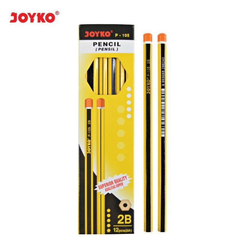 

Pensil Joyko P-105 2B / Pensil tulis 2B Joyko P -105