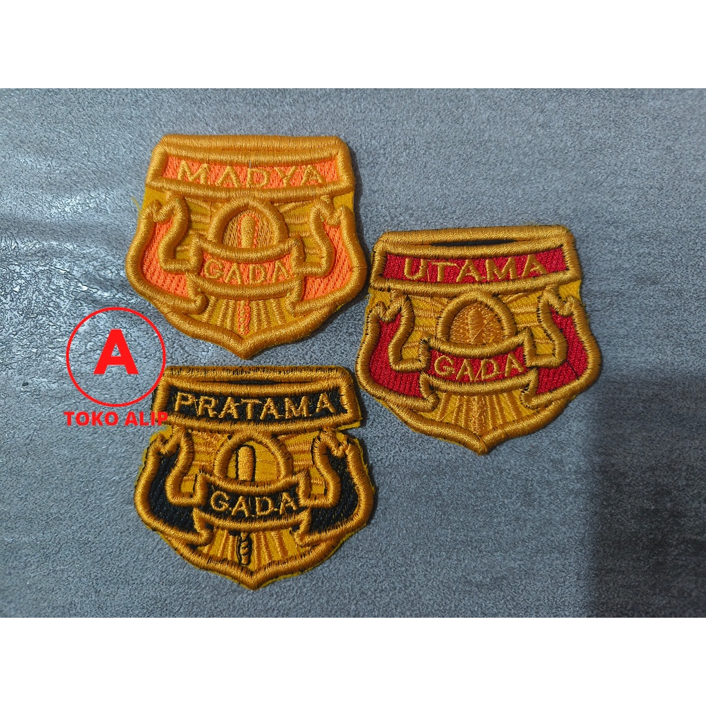Badge Timbul Gada - Bet Timbul Gada Utama - Bet Gada Madya Timbul - Bet Gada Pratama