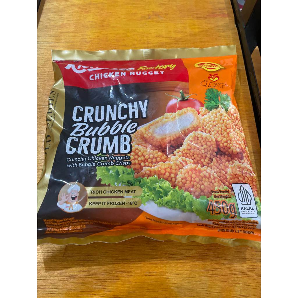 

Richeese factory nuget bubble