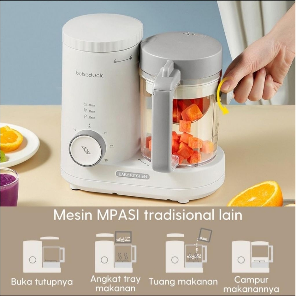 boboduck food processor preloved