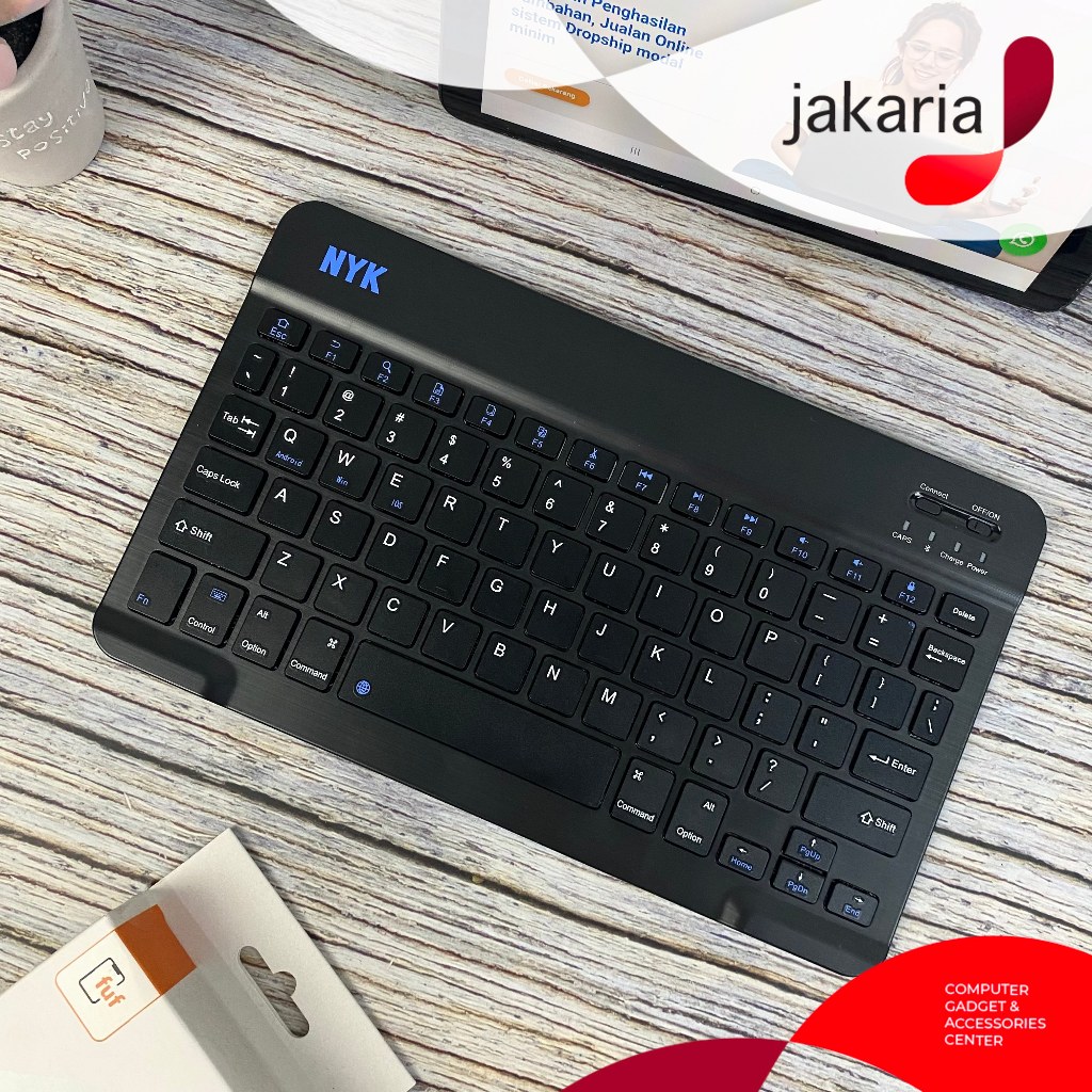 Keyboard Bluetooth iPad Android Mini NYK Bluetooth Mini Keyboard BT-90