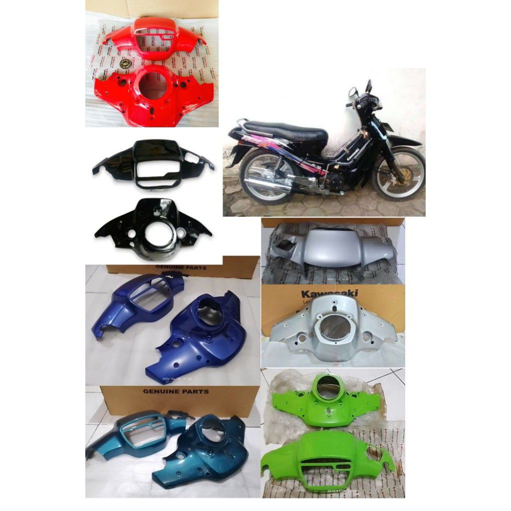 BATOK ATAS + BAWAH KAWASAKI KAZE WARNA CIAMIK