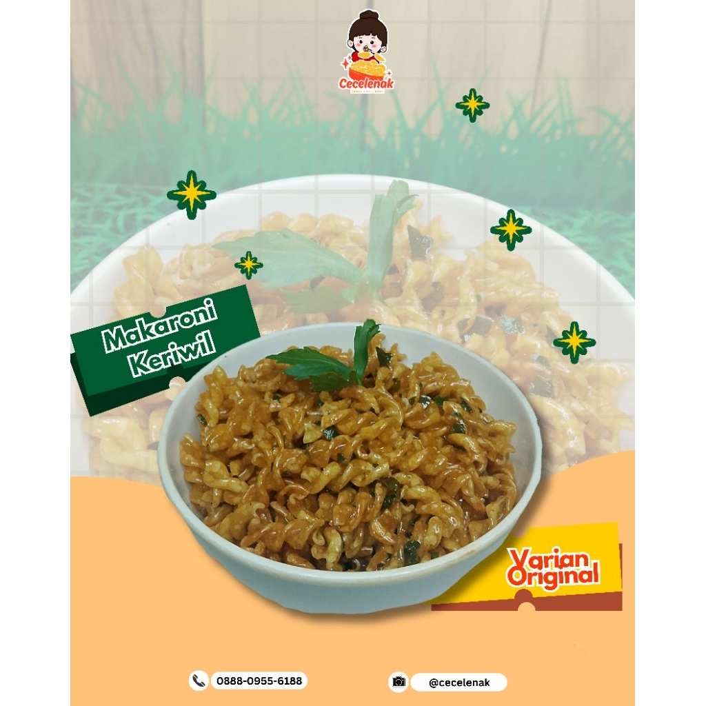 

Makaroni Keriwil Daun Jeruk - Cecelenak