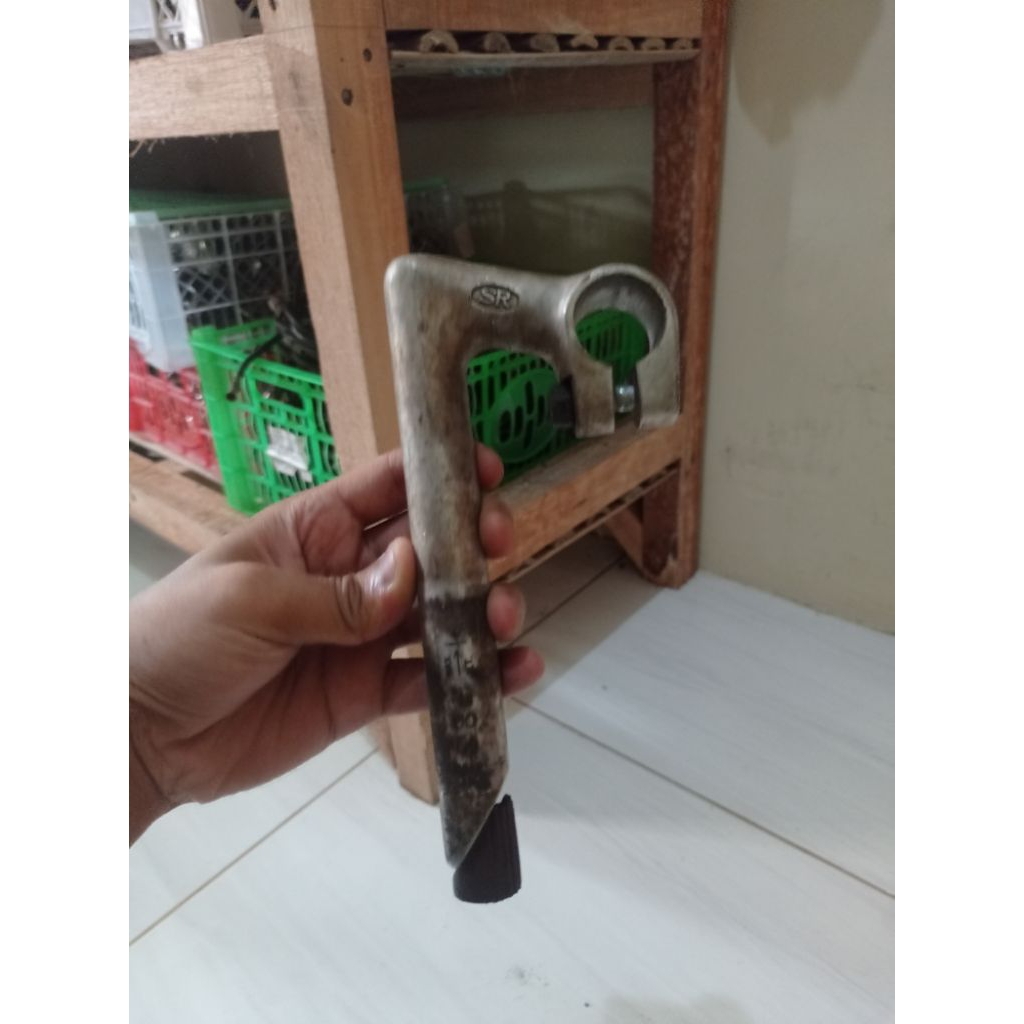 stem sepeda balap jadul merk sr 6 cm alloy