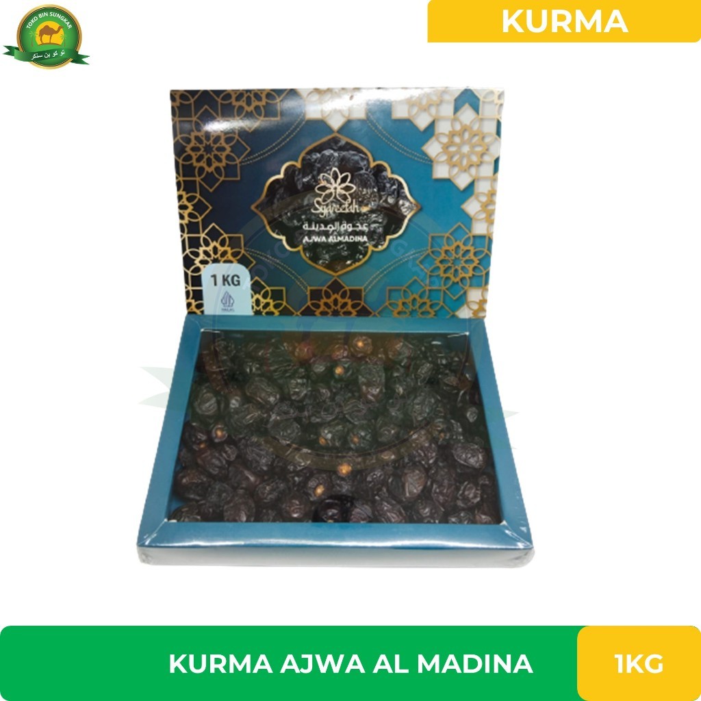 

Kurma Ajwa Nabi Premium 1Kg | Jumbo Madinah | Super Saudi High Quality