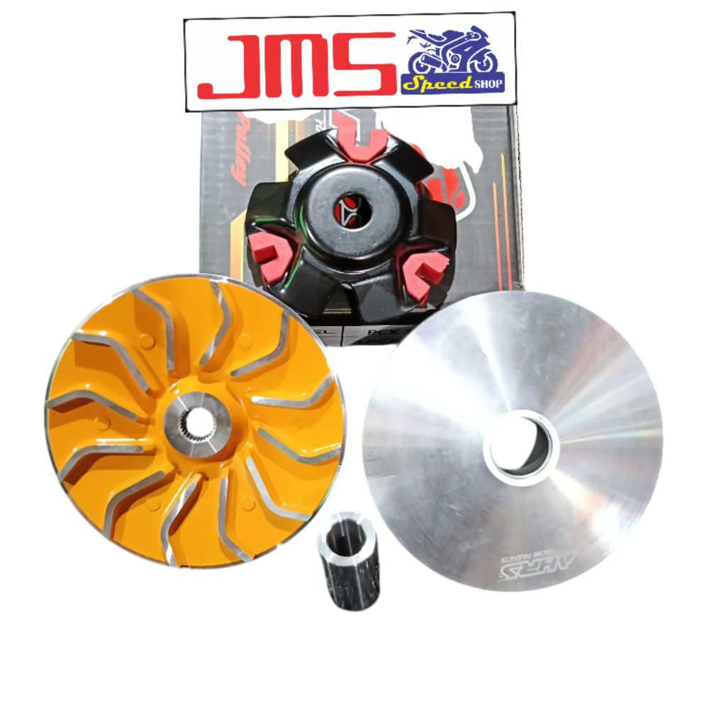 AHRS RACING PULLEY RUMAH ROLLER SET NMAX OLD NMAX NEW NMAX NEO AEROX OLD AEROX NEW LEXI