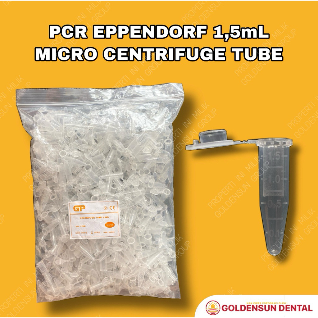EPPENDORF TUBE 1.5/2.0 mL Micro Centrifuge PCR 1,5 Microtube Sample Cup
