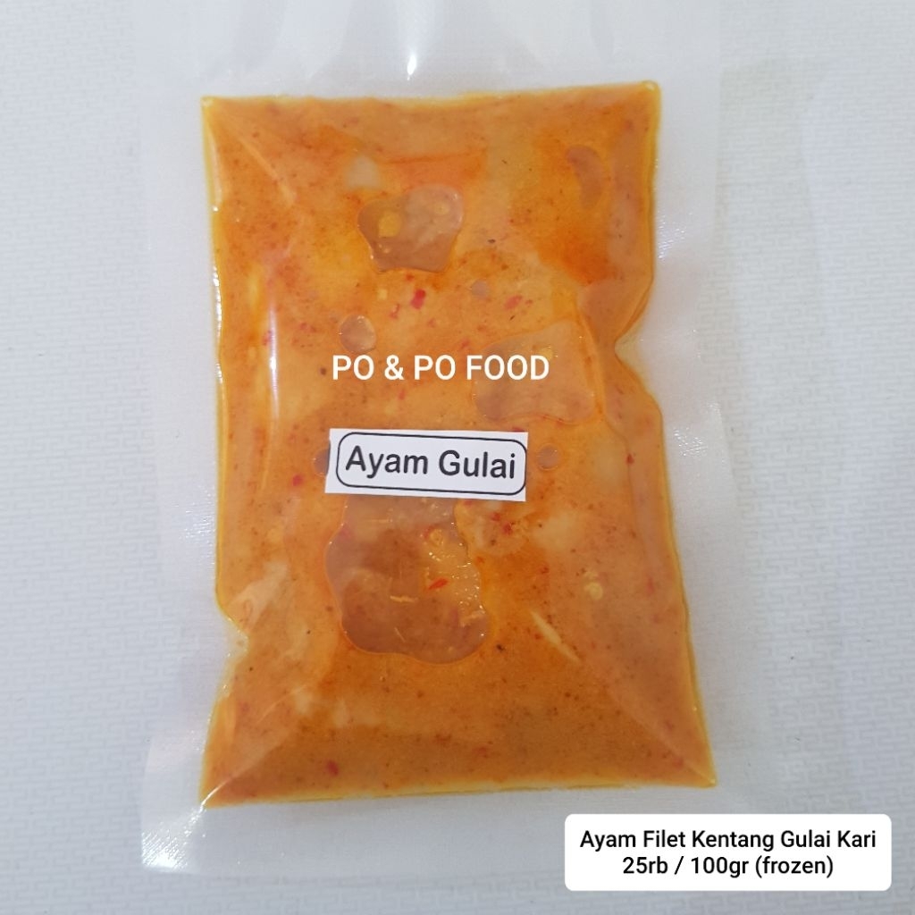 

Ayam Filet Kentang Gulai Kari 100gr frozen