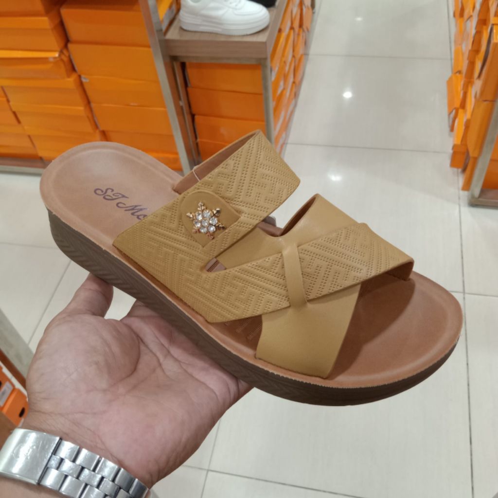 ST MORITZ SANDAL WANITA - SANDAL WANITA SLIP ON - ORIGINAL