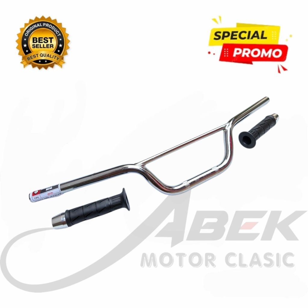 Stang Trail Win Win100 Crom Set Handgrip + Jalu Stang