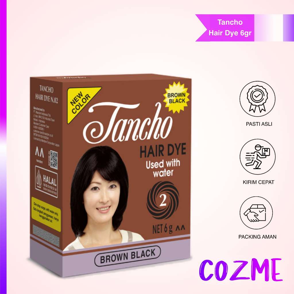 TANCHO Hair Dye Brown Black 6gr