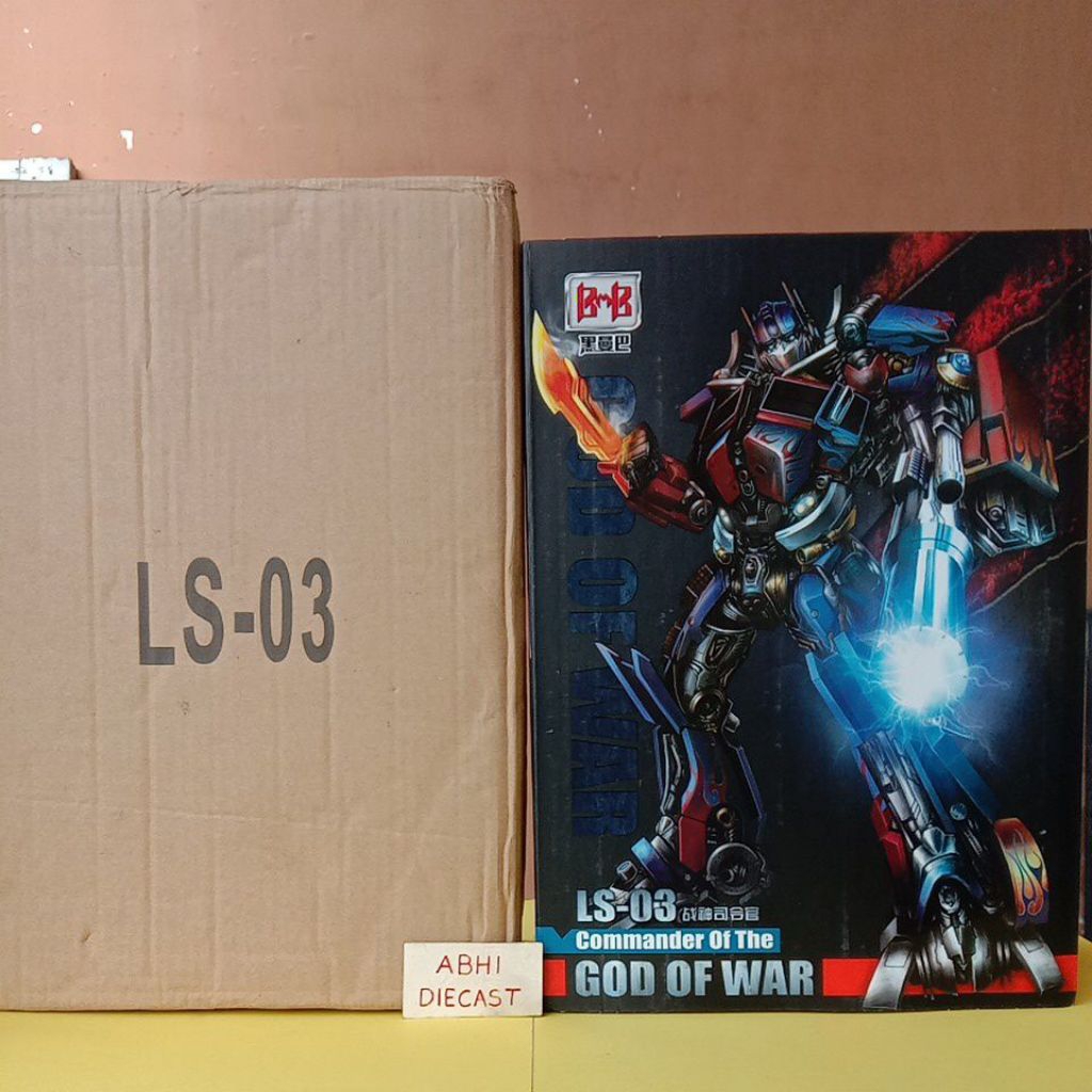 BMB LS-03 optimus prime diecast figure transformers bmb ls03 commander of the god of war km01 optimu