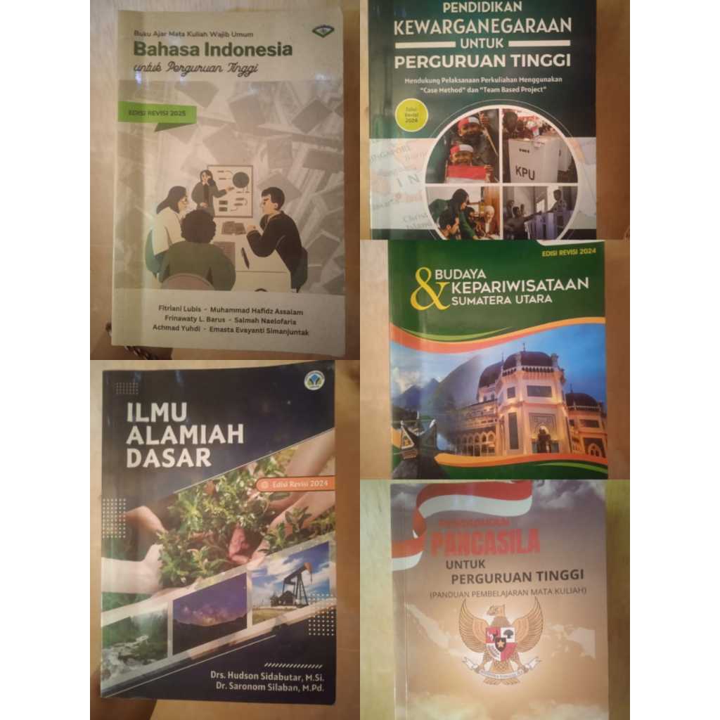 buku perguruan tinggi preloved