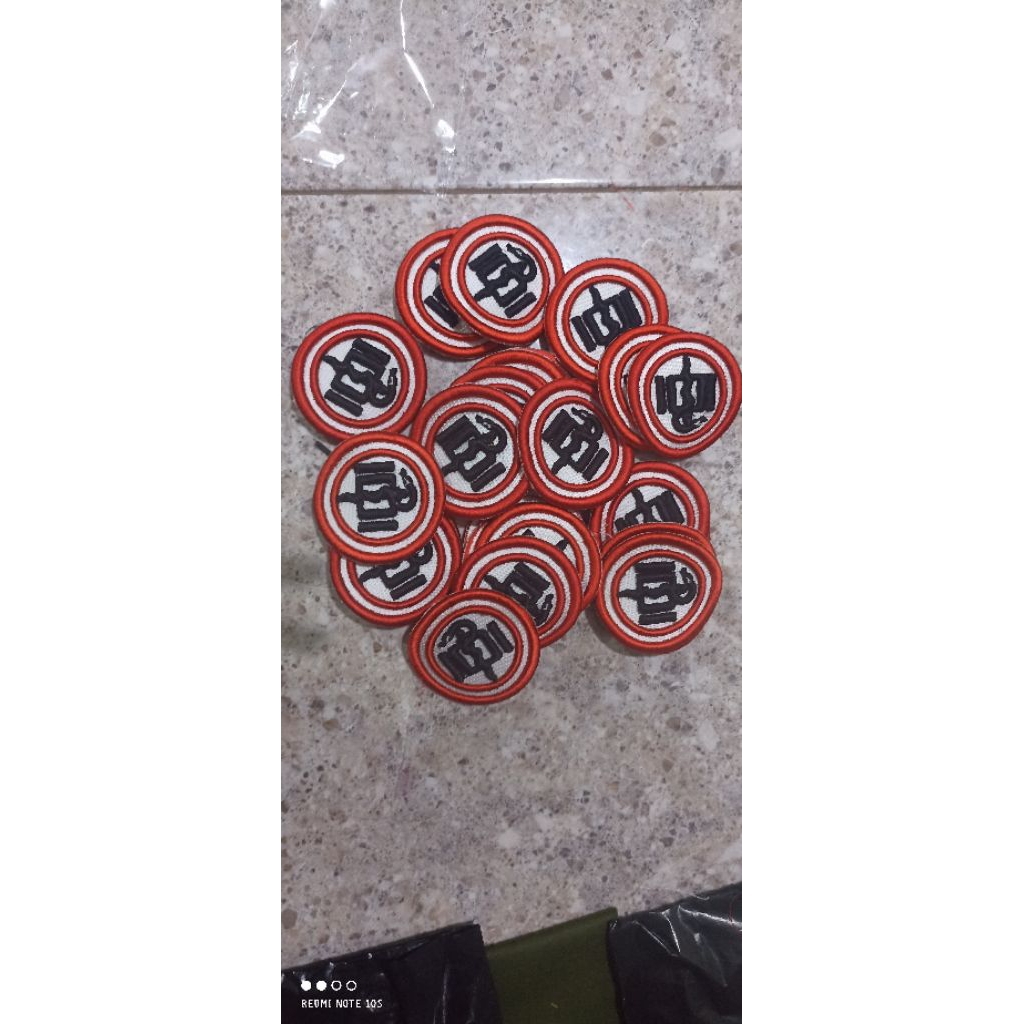 Logo IDI Bordir timbul