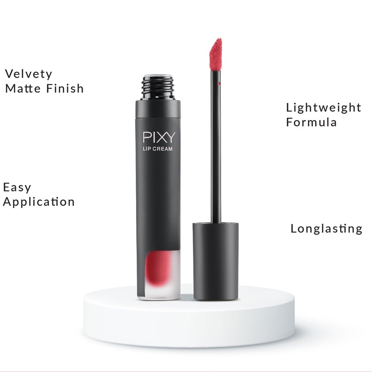 PIXY - Lip Cream [Chic Rose, Party Red, Classic Red, Delicate Pink, Gaudy Orange, Mild Peach]
