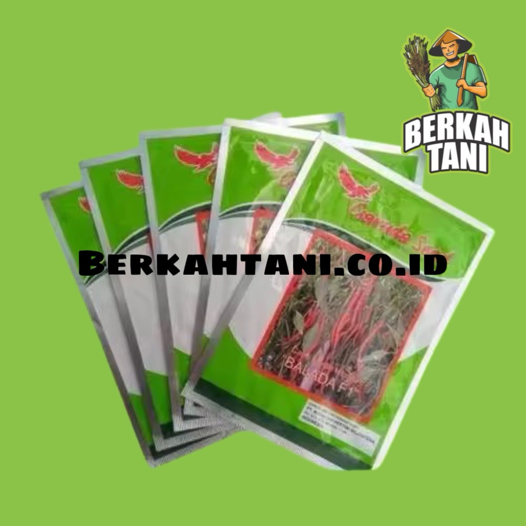Balada F1 10gr Benih Cabe Keriting Merah Garuda Seed Cmk Tavi