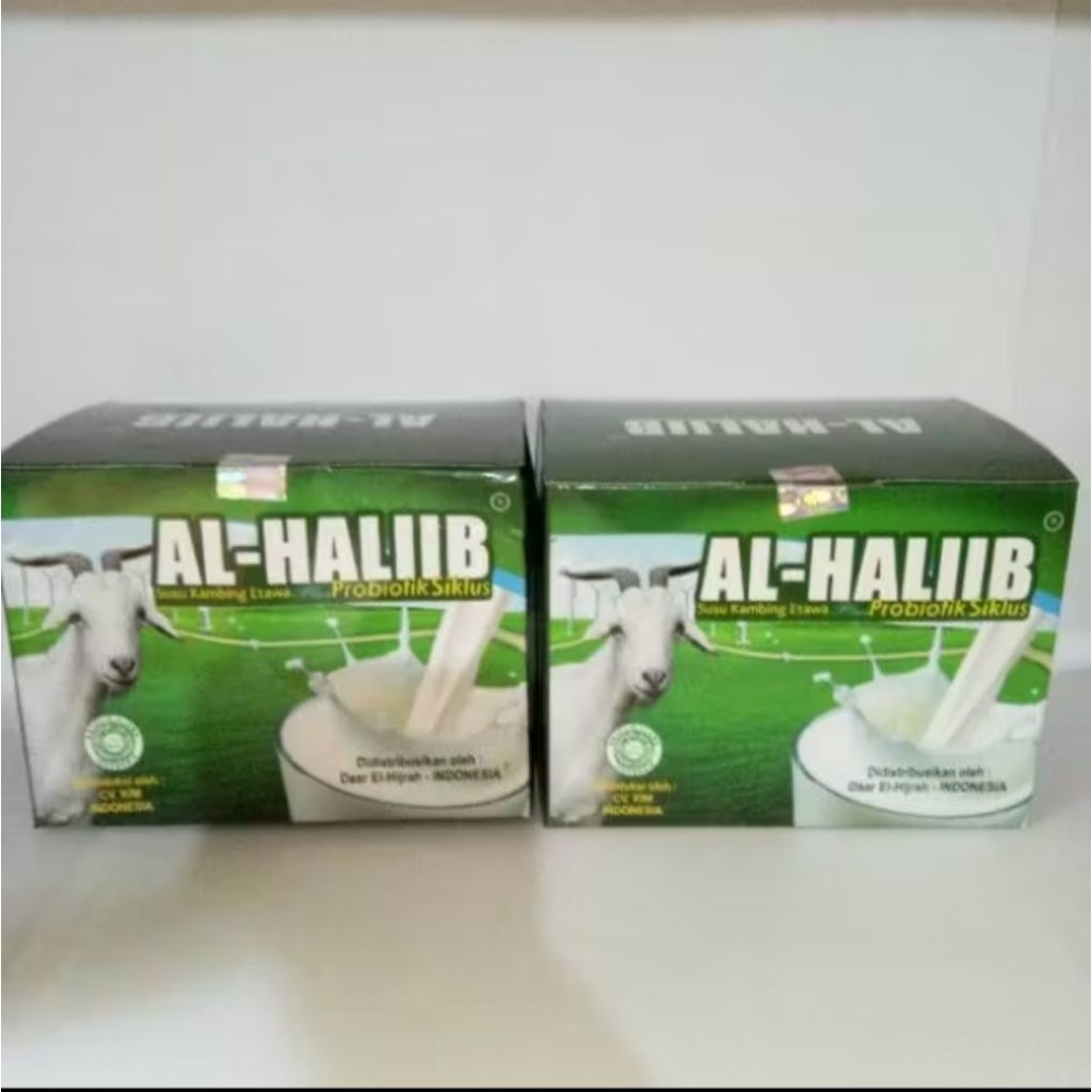 

Susu Al Haliib || Susu Kambing Kemasan Renceng (KARTON)