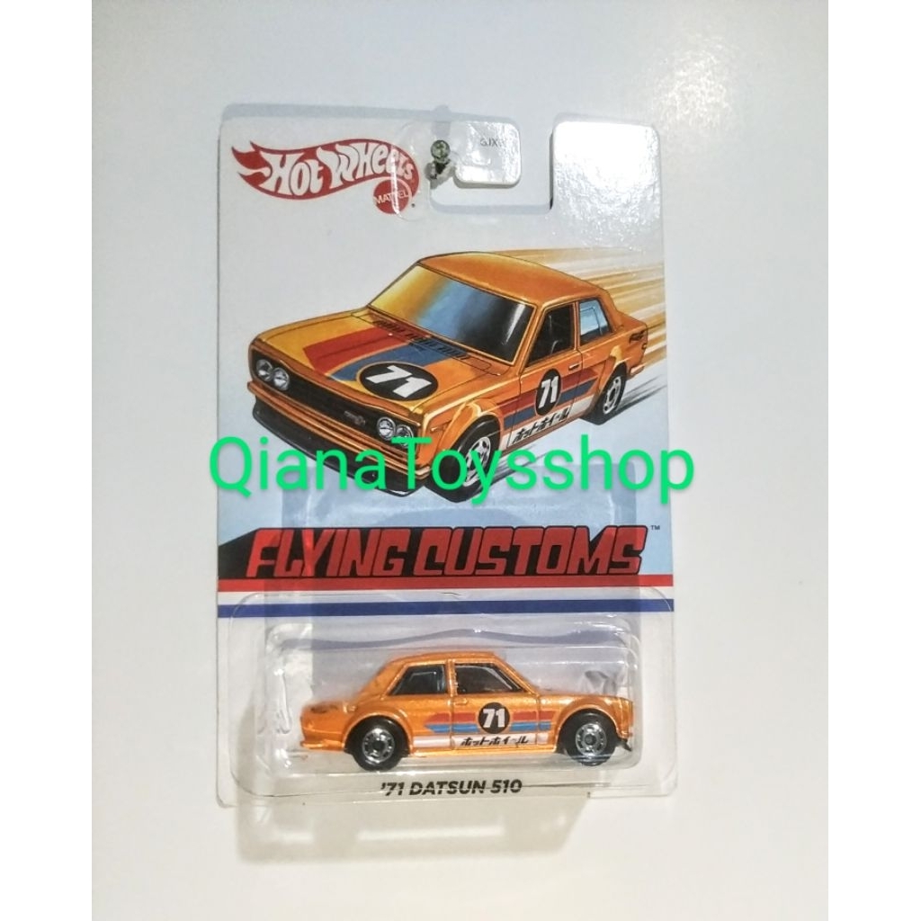 Hotwheels "71 Datsun 510 Flying Customs